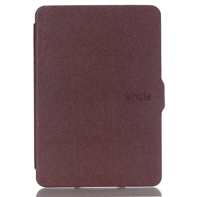 brown Ультратонкий чехол для сна для Amazon Kindle paper белый 1 2 3 6 дюймов чехол для Kindle paper белый 1 2 3 чехол для планшета+ пленка+ ручка - Цвет: brown