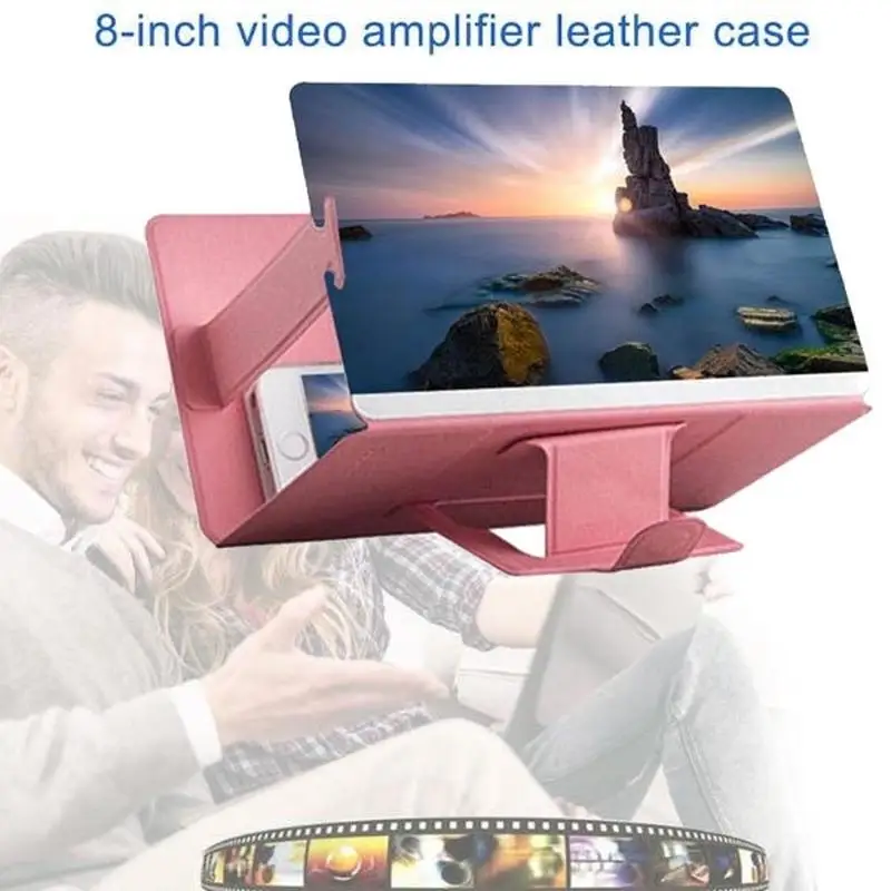 Подставка для мобильного телефона 3D экран HD видео усилитель увеличительное