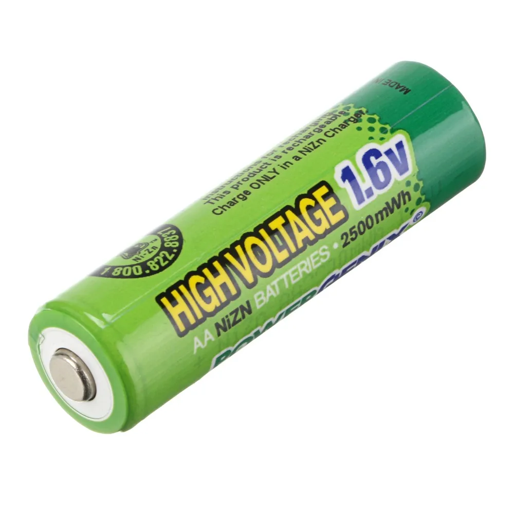 Экономичная 11 шт 2500 МВтч 1 6 В АА 2 а Ni Zn аккумуляторная батарея|rechargeable battery|battery abattery