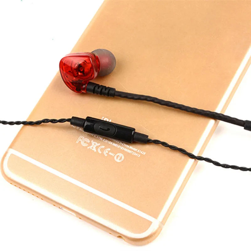 2016 Новое Прибытие OKCSC se520 DIY HI FI Stereo Bass Наушники Проводной Спорт Водонепроницаемый