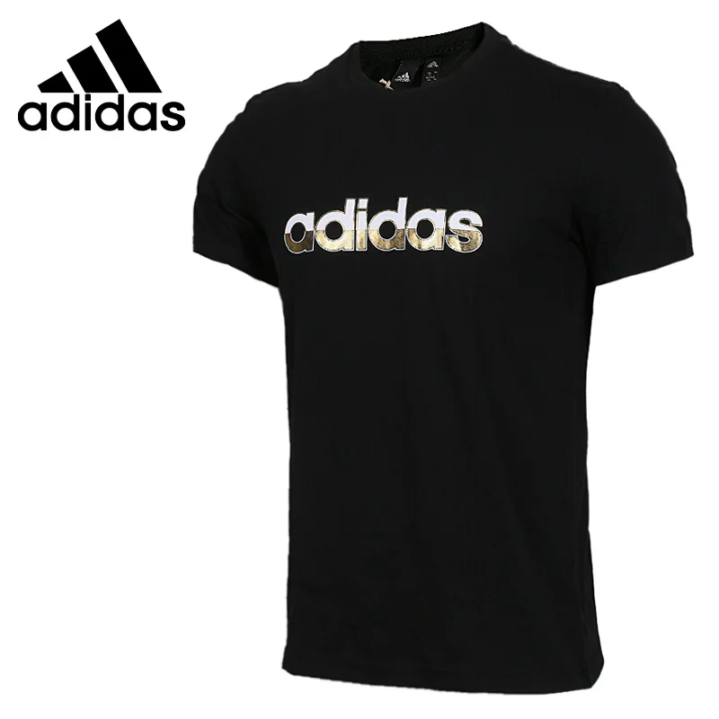 Мужские Оригинальные футболки Adidas CM GFX SS LIN спортивная одежда с коротким