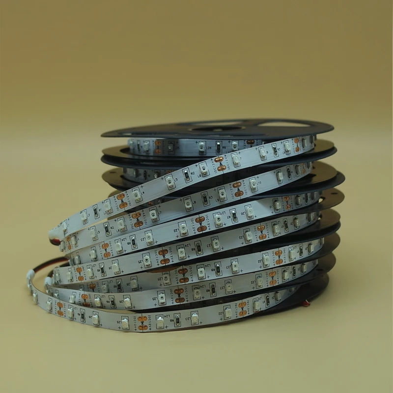 5 м 300 600 Led 3528 SMD Водонепроницаемая светодиодная лента 12V Fiexble лампа белый теплый