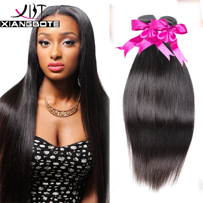 Перуанский Прямо Девы Волос 3 Связки Queen Hair Products 7А Необработанные Девственные