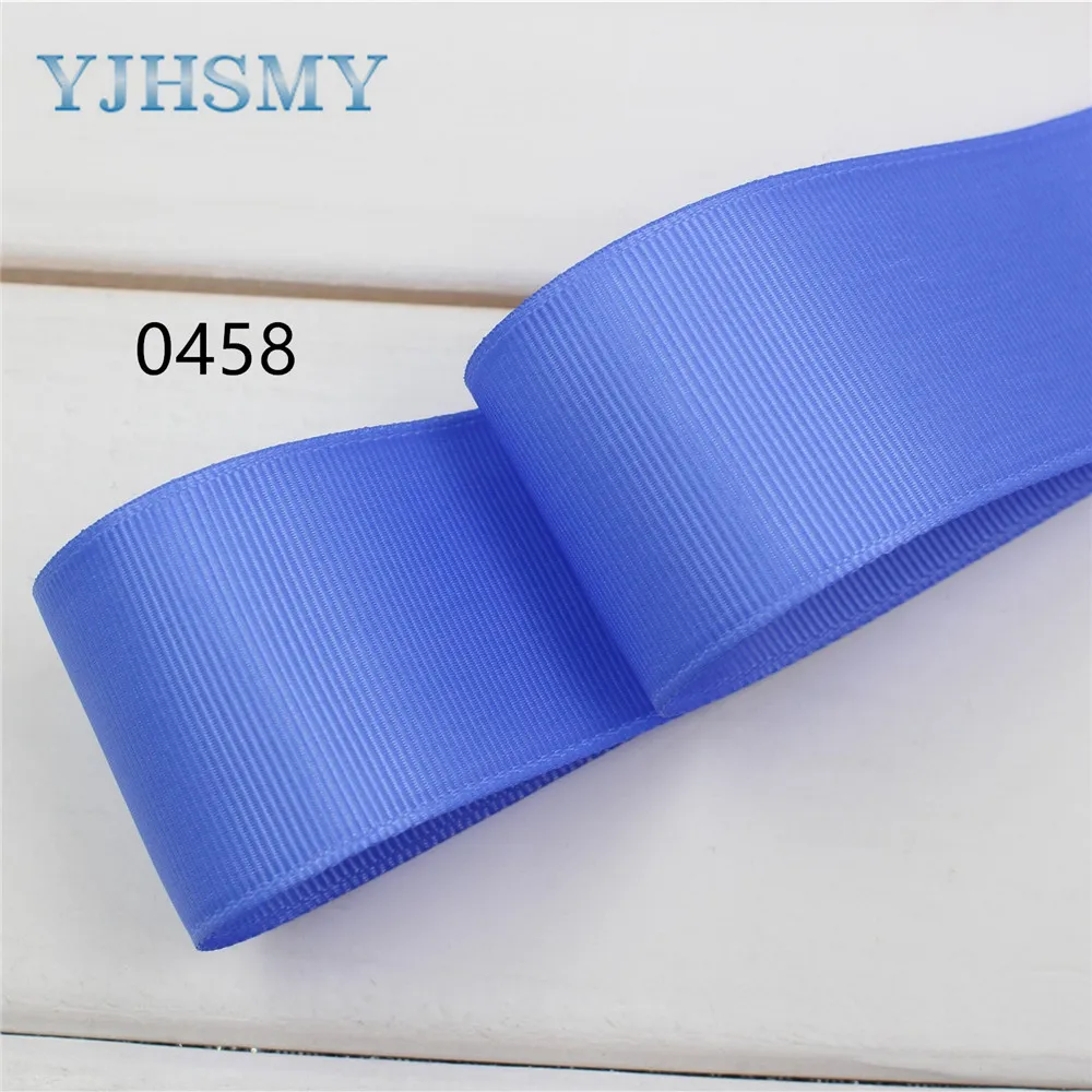 YJHSMY(1-1/2 '') 38 мм 5 ярдов/лот ручная печать сплошная корсажная лента Diy аксессуары для головных уборов, Свадебная подарочная упаковка 173211