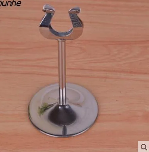 Из нержавеющей стали U образный стол номер папки клип знаки signage Ресторан Бар