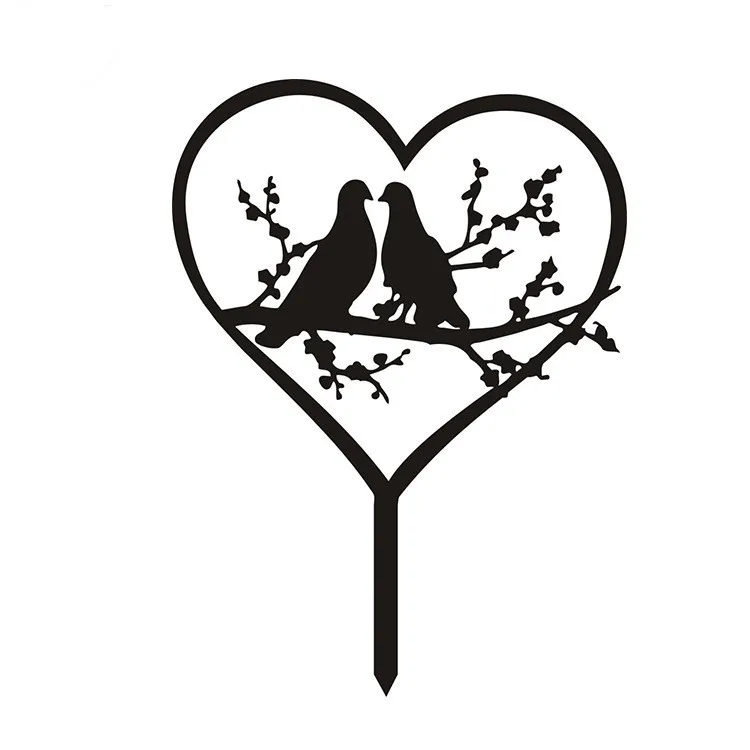 Mr& Mrs это день рождения девочки мальчика Свадебные акриловые флажки для торта Счастливого Рождества Хэллоуин торт Топпер вечерние украшения торта - Цвет: white