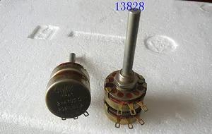 Original new 100% high quality MP41 2x4700R 2x1M dual tube amplifier volume potentiometer handle length 48MM (SWITCH)