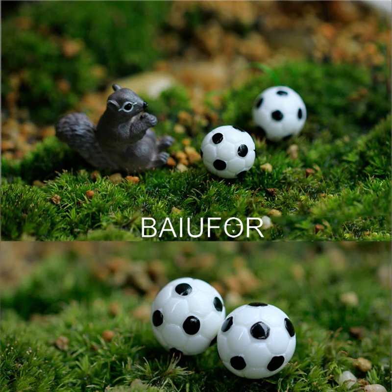 Миниатюрная мини-модель BAIUFOR для баскетбола футбола сказочный садовый декор