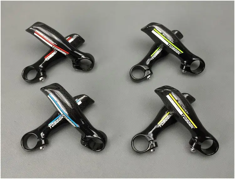 Новый маленький вспомогательный Руль для горного велосипеда TOSEEK углеродные