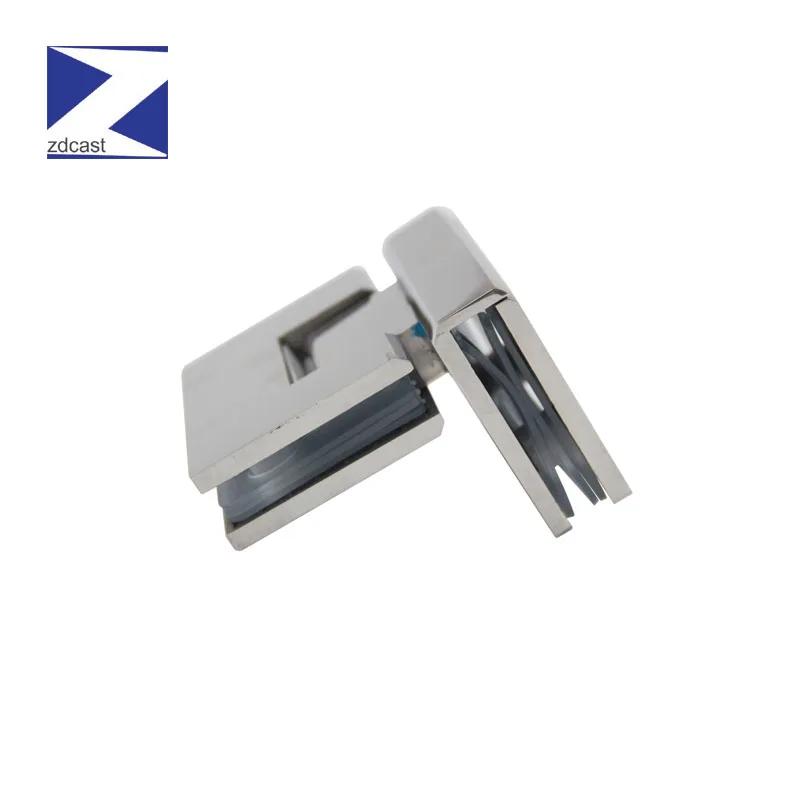 Дверца для душа из нержавеющей стали пружинная петля 90 градусов 12 мм закаленное