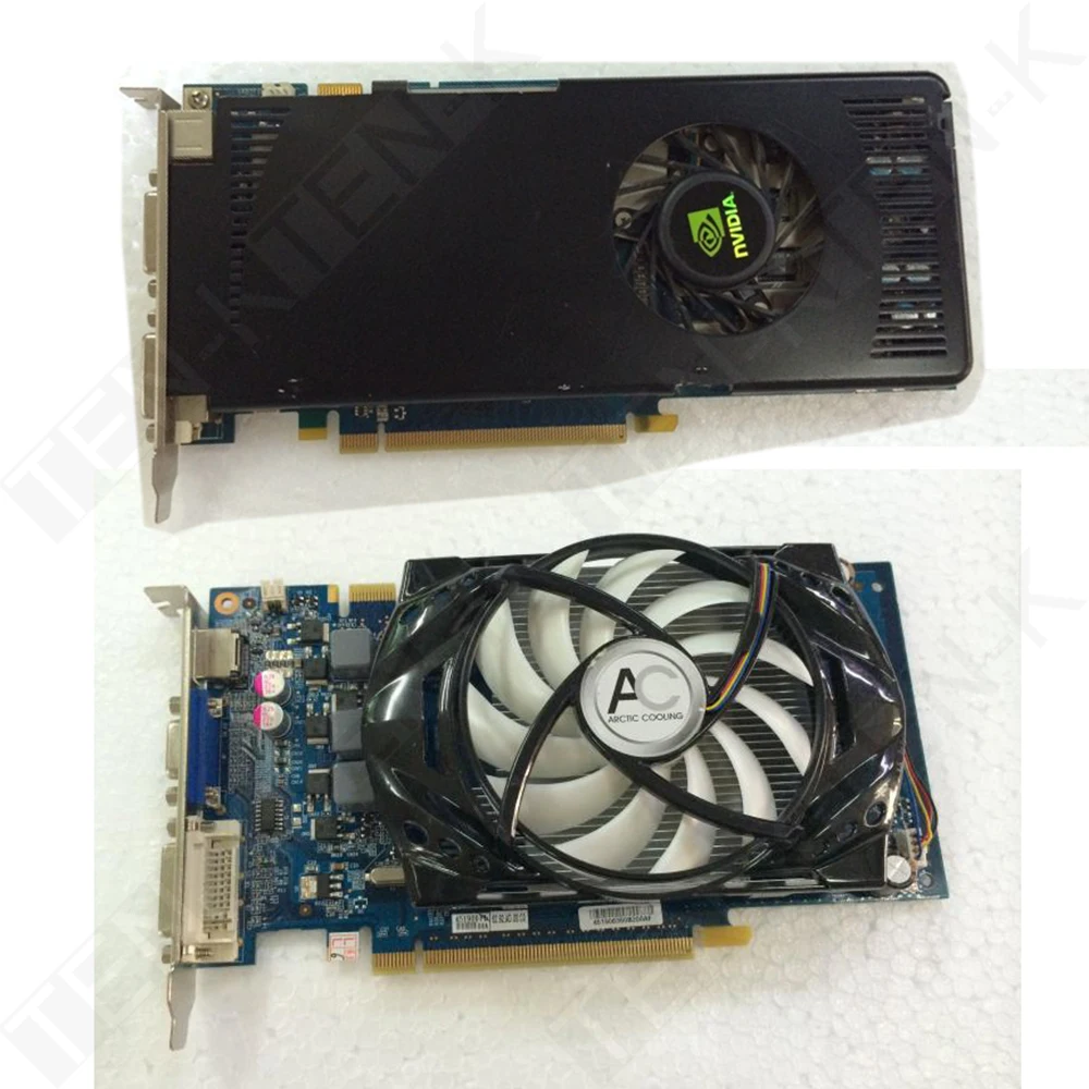 Используется Nvidia GeForce 9800GT 112 затенение единиц 256 бит настольных 9800 GT видеокарта