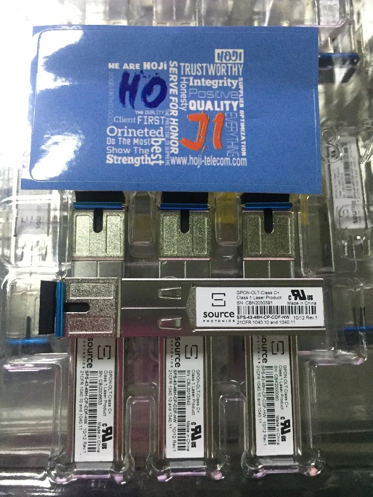 Источник GPON OLT SFP модули класса C+ для HUAWEI GPFD GPBD GPHF и Fiberhome OLT сервисная плата одиночный режим SC