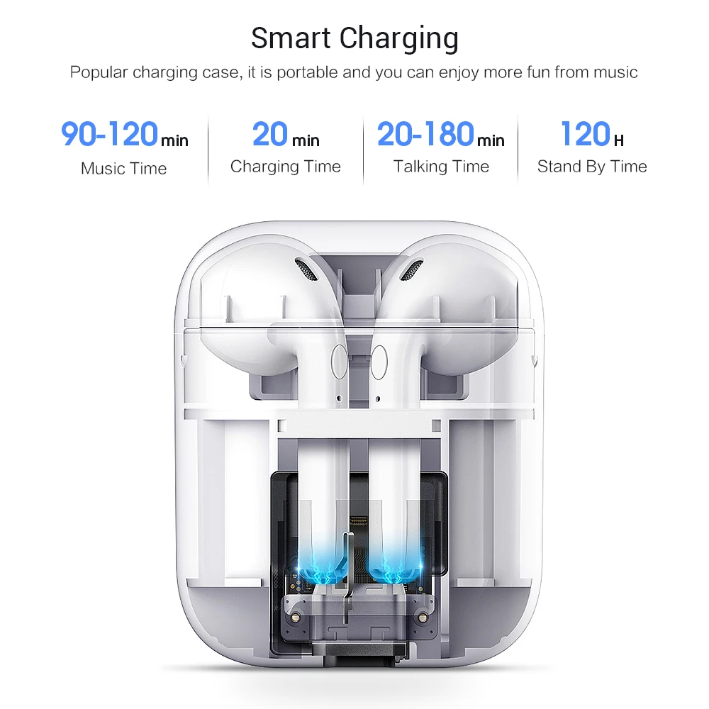 I9 I9S TWS мини беспроводные наушники Bluetooth с зарядным устройством для всех