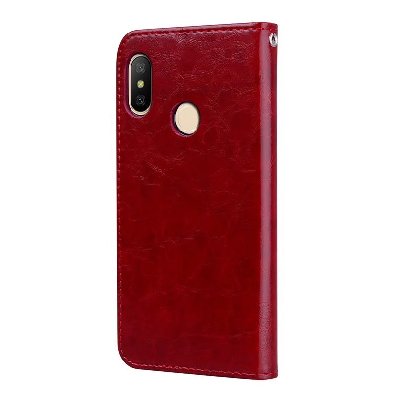Leather Wallet Flip Case For Xiaomi Redmi 7 6A 5A 5 Plus 4X 4A 3S Mi A2 Lite A1 5X Go 4X Note 7 5 5A S2 6 A Pro Redmi 7A 6A Case