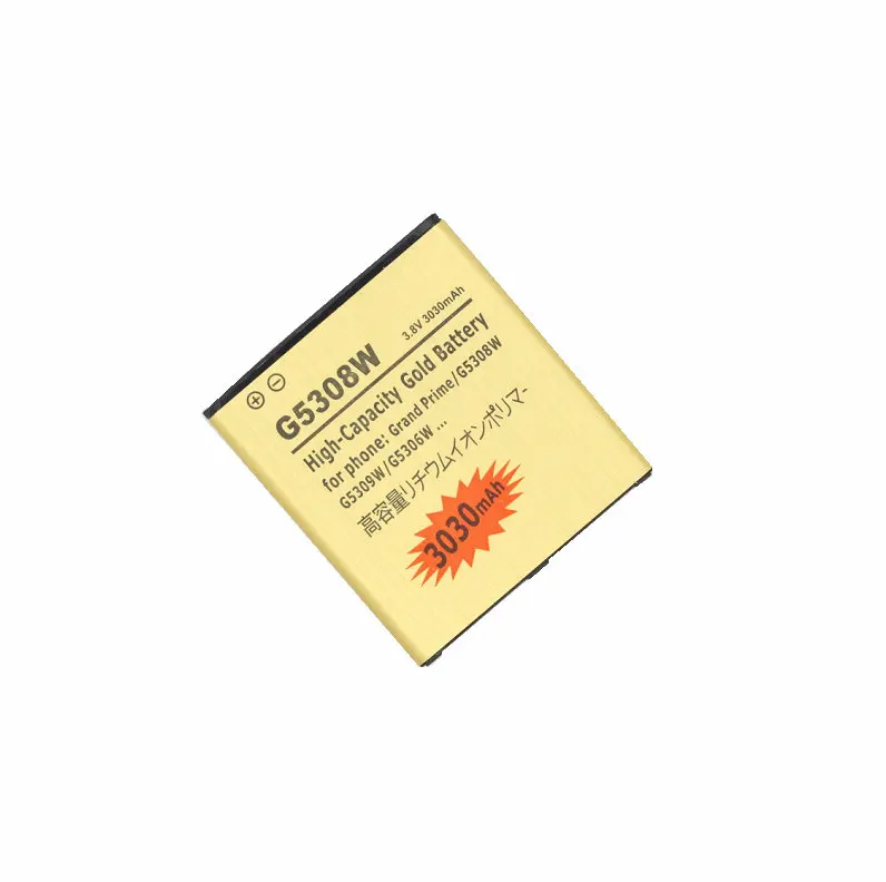 1 сменный золотой аккумулятор 3030 мАч для Samsung Galaxy Grand Prime G530F G531F G530H G5308W J5 (2015) J500F On5 j3