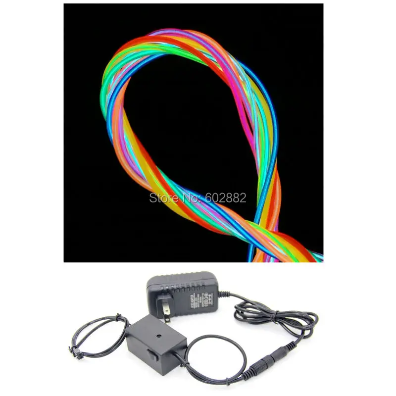 Инвертор 220/110 В с адаптером питания + электрический провод длиной 20 метров