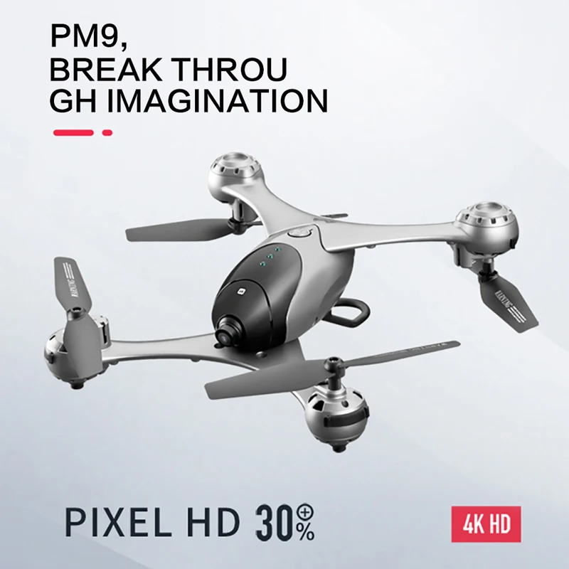 Нмиц M6 видео с разрешением 1080 P Радиоуправляемый Дрон HD Gimbal двойной камеры WI-FI FPV Quadcopter приложение зависания тяжести объект режим отслеживания дополнительные тесто