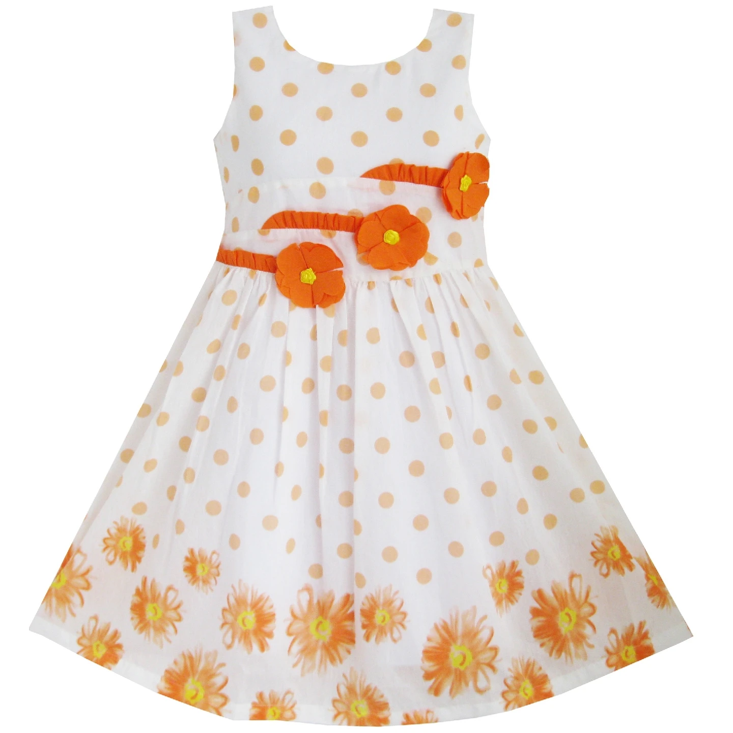 Sunny Fashion платья для девочек платье Пурпурный Пейсли Цветок Двойной