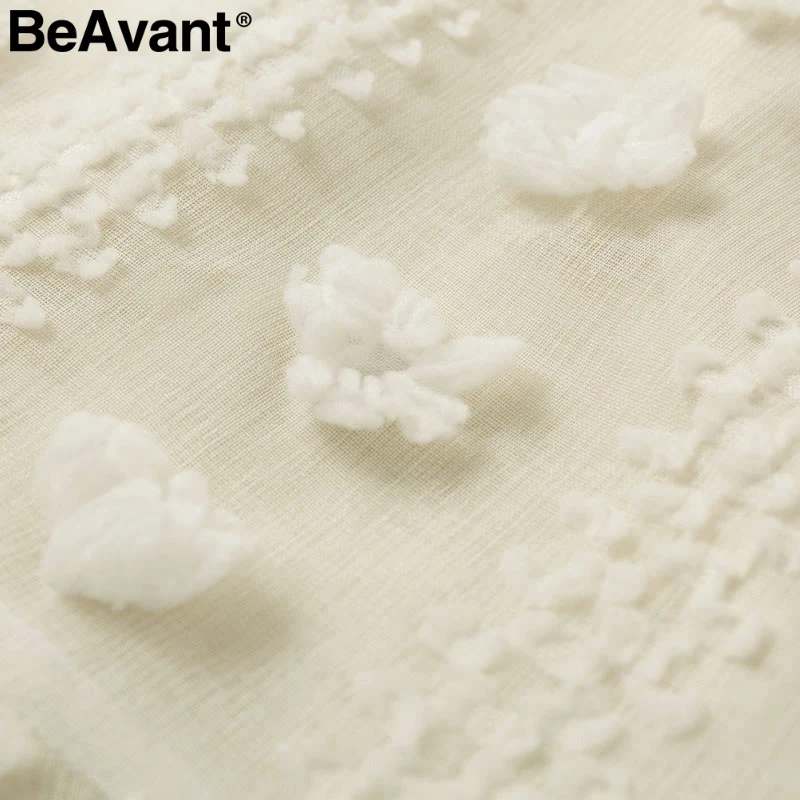 BeAvant, винтажное, Цветочная вышивка, короткое платье, для женщин, элегантное, на бретельках, на шнуровке, сарафан, белый, с оборками, летние женские платья