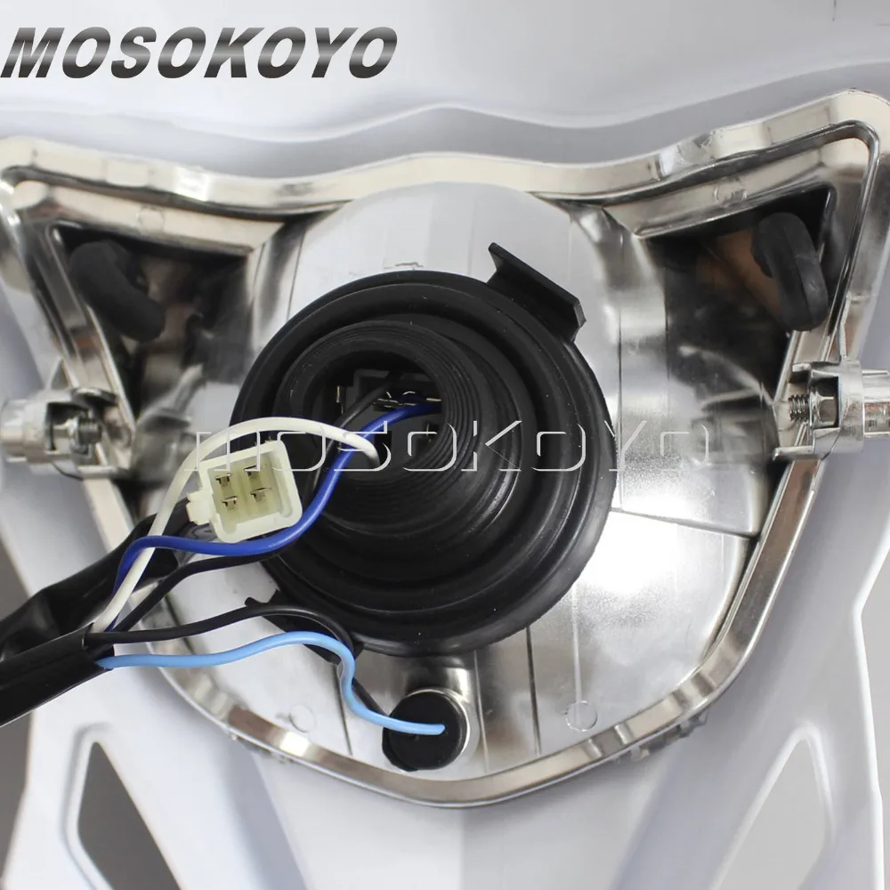 Фара головного света HS1 12 в 35 Вт белая для мотоцикла внедорожника фары Yamaha WR250F WR450F