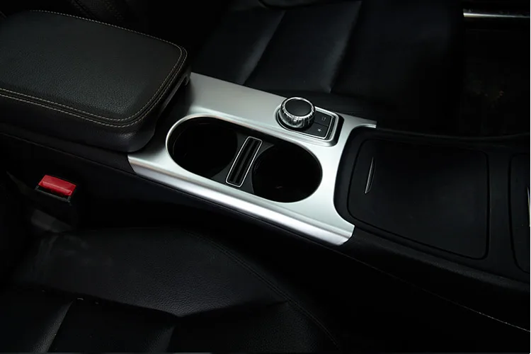 Матовый хромированный АБС пластик для подстаканника Mercedes Benz A/GLA/CLA Class C117 W117 W176 X156