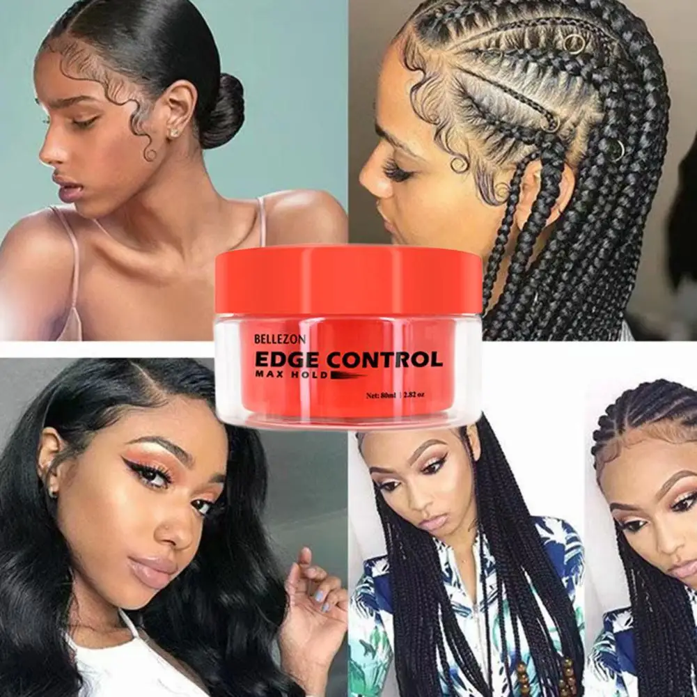 80 мл унисекс масло для волос восковой крем контроль края укладки отделочный