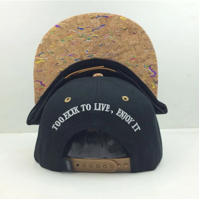 Корк краев Бейсбол Кепки Snapback шляпа с вышитыми буквами в стиле хип хоп s 2018 Новый