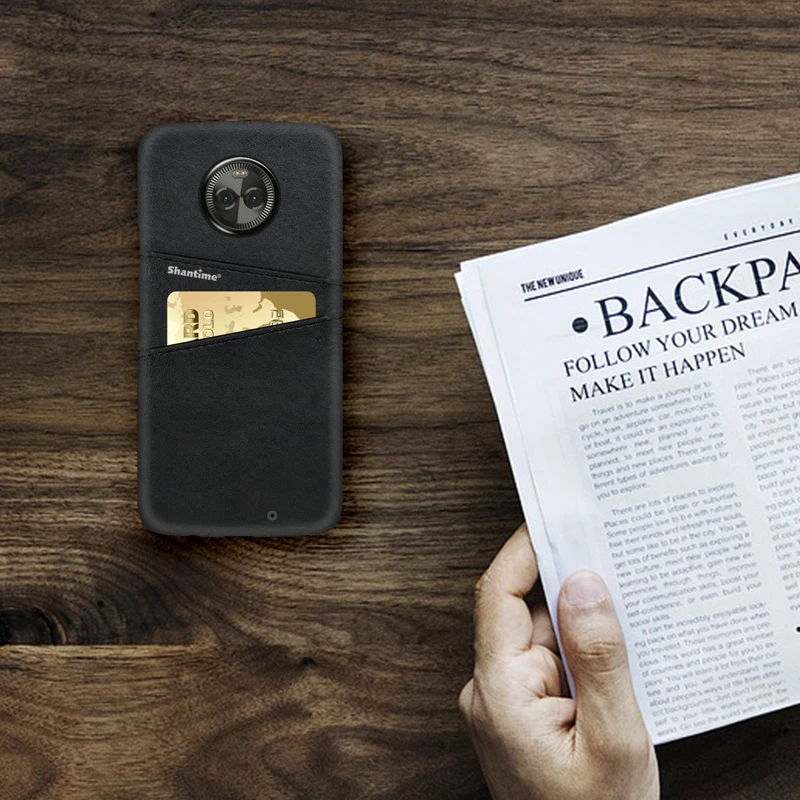 Роскошный винтажный кожаный чехол для Motorola Moto Z2 чехол для телефона для Motorola Moto X4 XT1900-5 слот для карт из искусственной кожи чехол