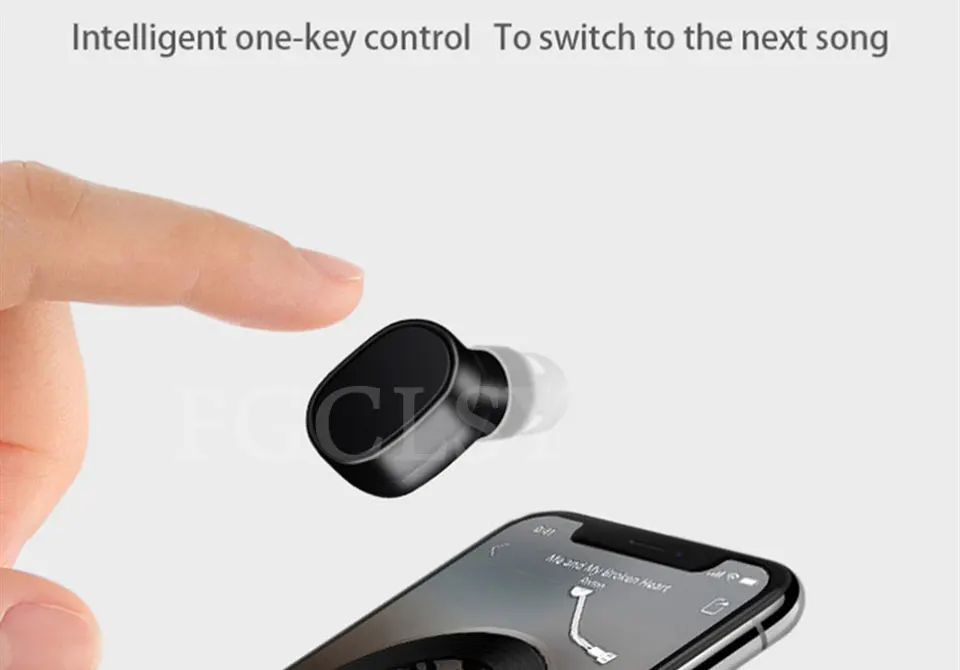 FGCLSY X12 мини беспроводные Bluetooth наушники портативная гарнитура USB Магнитная Зарядка Bluetooth наушники с микрофоном для iPhone