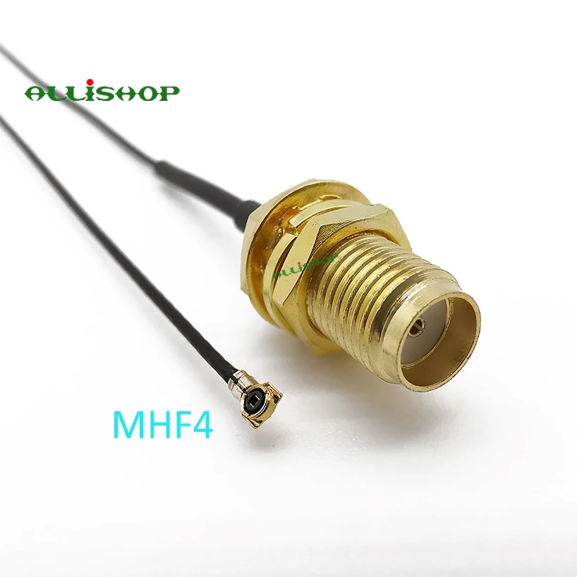 Перемычка ALLiSHOP IPX IPEX U.FL MHF4 в гнездо SMA RF Pigtail 0 81 мм для беспроводной маршрутизатора