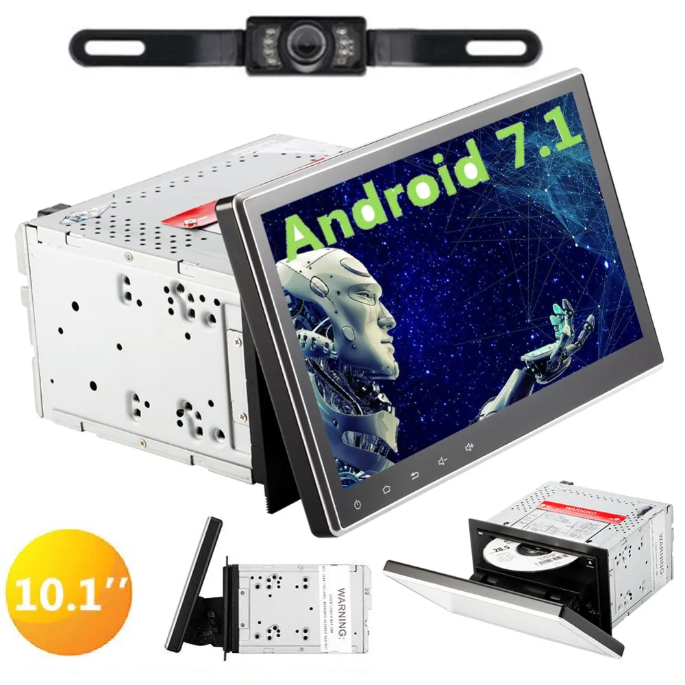 Android 7 1 Двойной Дин автомобильные аксессуары Авторадио dvd плеера головное