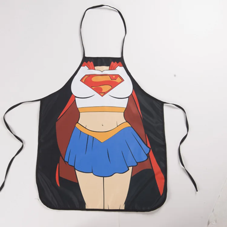 1 шт. забавный кухонный фартук для готовки сексуальные вечерние фартуки ужина
