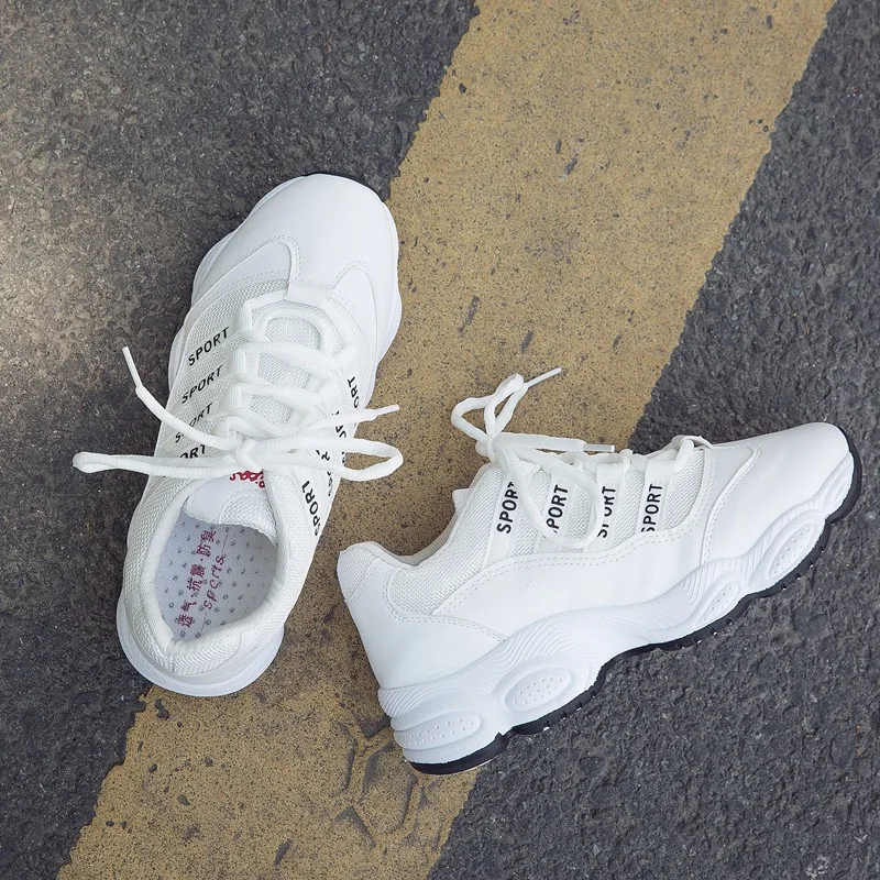 Кроссовки из сетчатого материала для женщин 2019 Год Тренажеры Tenis Masculino Adulto Zapatillas mujer Deportiva - обувь для бега и спортивных прогулок.