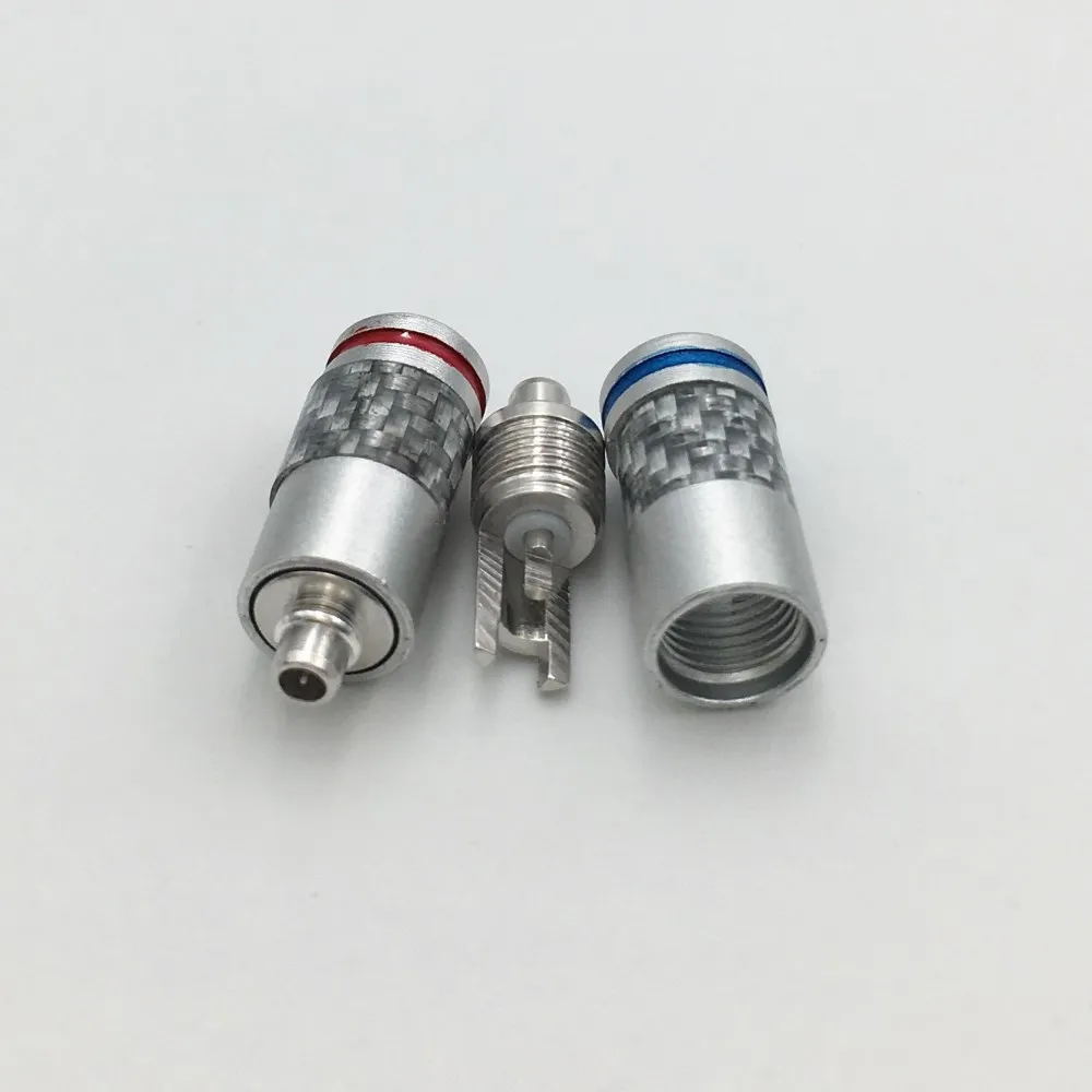5 пар с родиевым покрытием разъем для наушников DIY HiFi Shure SE535 SE846 UE900 корпус из