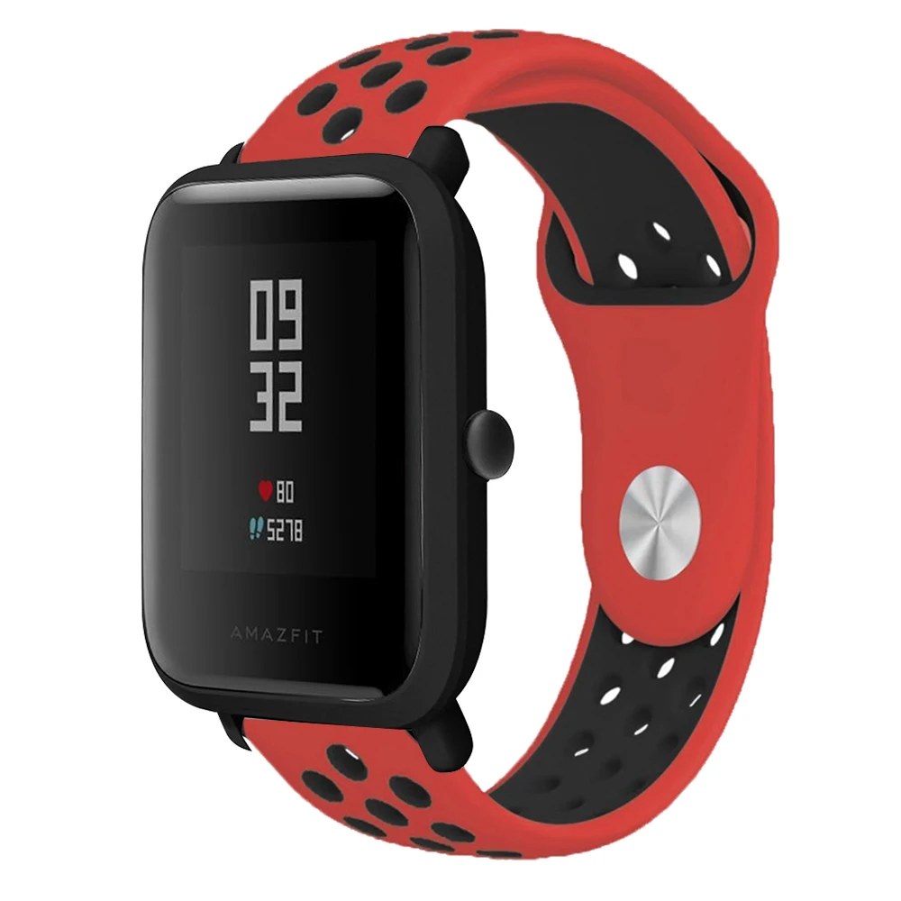 Ремешок для часов Xiaomi Huami Amazfit Bip BIT PACE Lite Youth band силиконовый ремешок браслета