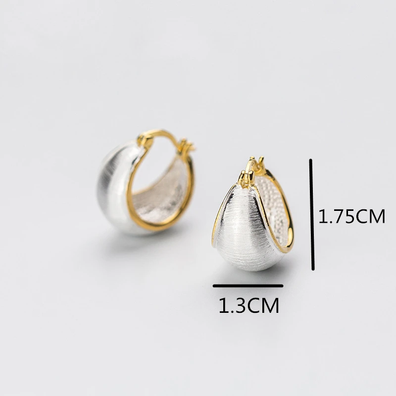 Овальные серьги из серебра 925 пробы корейские ювелирные изделия серьга Boho Brincos