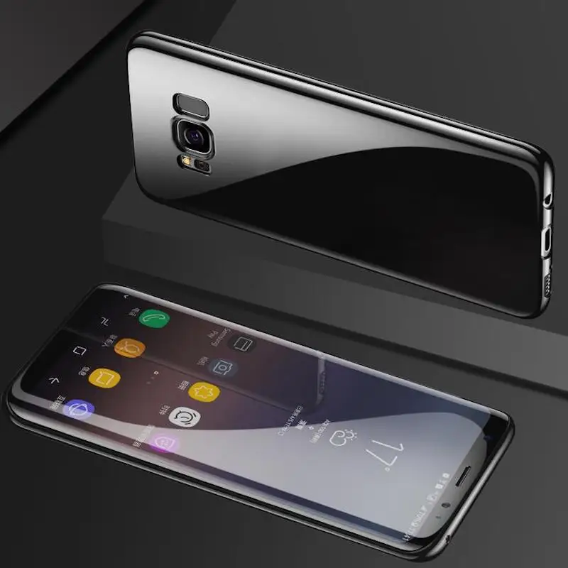 Прозрачный мягкий бесцветный ТПУ чехол для samsung Чехлы GALAXY крышка Поддержка