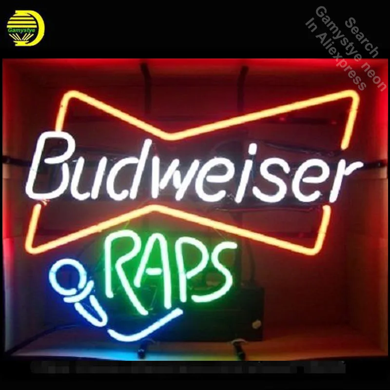 Неоновая вывеска для организаций и магазинов Budweise РПД музыка неоновый