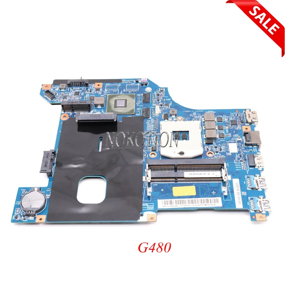 NOKOTION LG4858 MB 11252 1 48.4SG01.011 11S90000306 материнская плата для ноутбука lenovo ideapad G480 14 &quotGT610M HM76