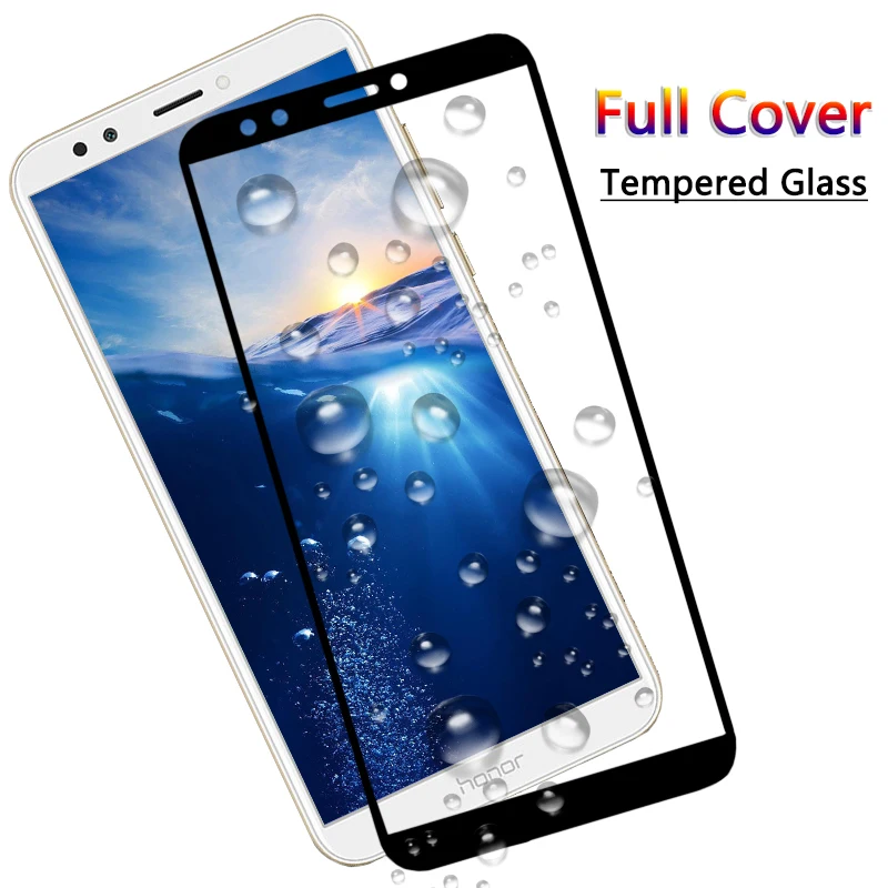 Защитная пленка на весь экран из закаленного стекла для huawei Honor 7X 7A 7C Pro C7 A7 X7 7 A C X 5,45 5,7 5,99
