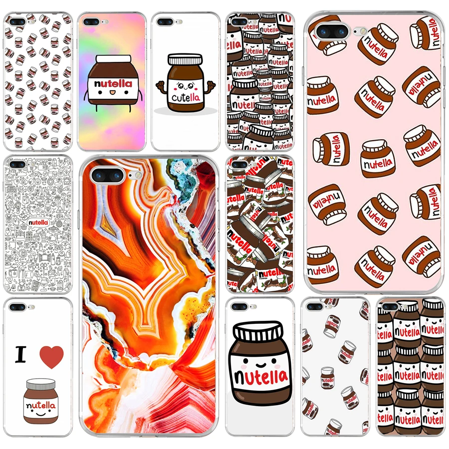 227AQ Nutella Мягкий ТПУ силиконовый чехол для Apple iPhone 6 6s 7 8 plus | Мобильные телефоны и