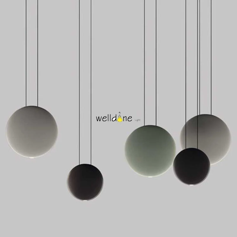 Подвесные светильники в виде созвездий звезд и сферы потолочный светильник для