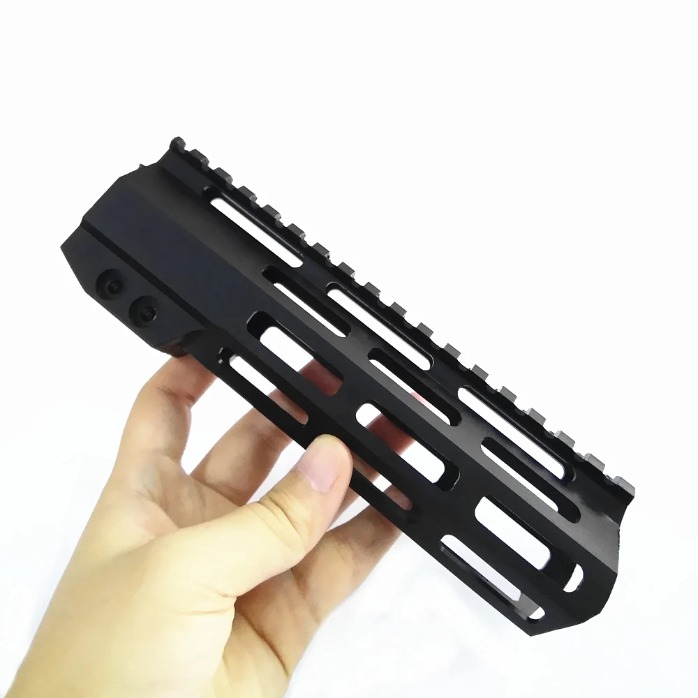 AR15 M-Lok Mlok " 9" 1" 12" 13," 15" 1" 19" тонкий свободный поплавок M-LOK рукоятка винтовка прицел крепление со стальной гайкой