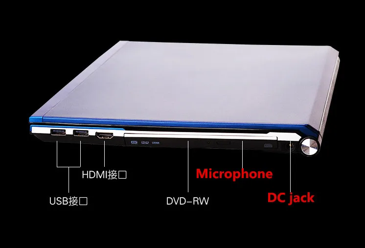 Ноутбук GMOLO игровой ноутбук 15 6 дюйма 4 Гб ОЗУ 500 HDD Pentium N3520 четыре ядра HDMI windows 10 |
