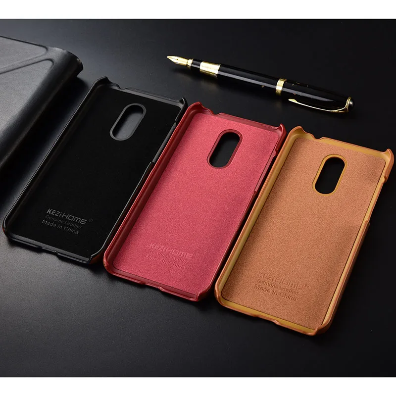 Kezihome xiaomi redmi 5 plus чехол из натуральной кожи бизнес-серия чехол для задней крышки для xiaomi redmi 5 plus 5 plus