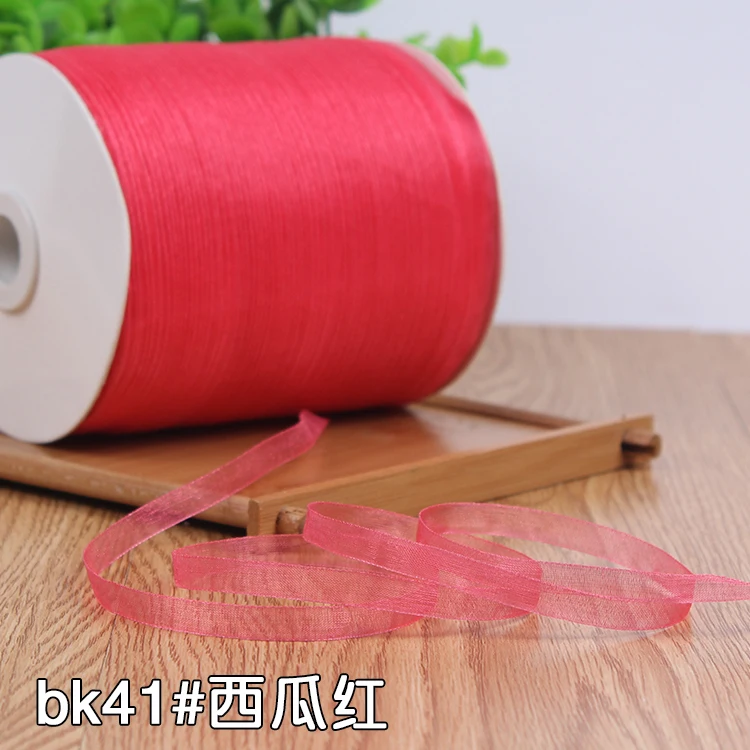 Лидер продаж декоративная органза цвета шампанского 6 мм 10 метров|ribbon ribbon|diy