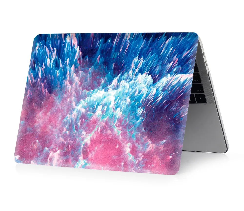 Цветной альбом для рисования чехол для Macbook Air 11 13 Pro retina 12 13 15 дюймов цвета сенсорная панель для New Pro 13 15 или New Air 13