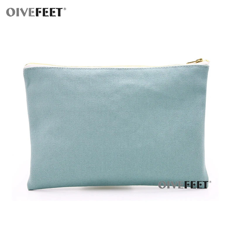 OIVEFEET объемом 16 унций однотонная из хлопка парусины женские сумки натуральной