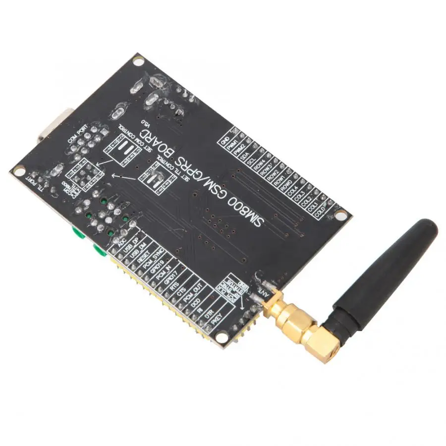 SIM800 GSM GPRS модуль SIM900A обновленная макетная плата для 51 STM32 умной