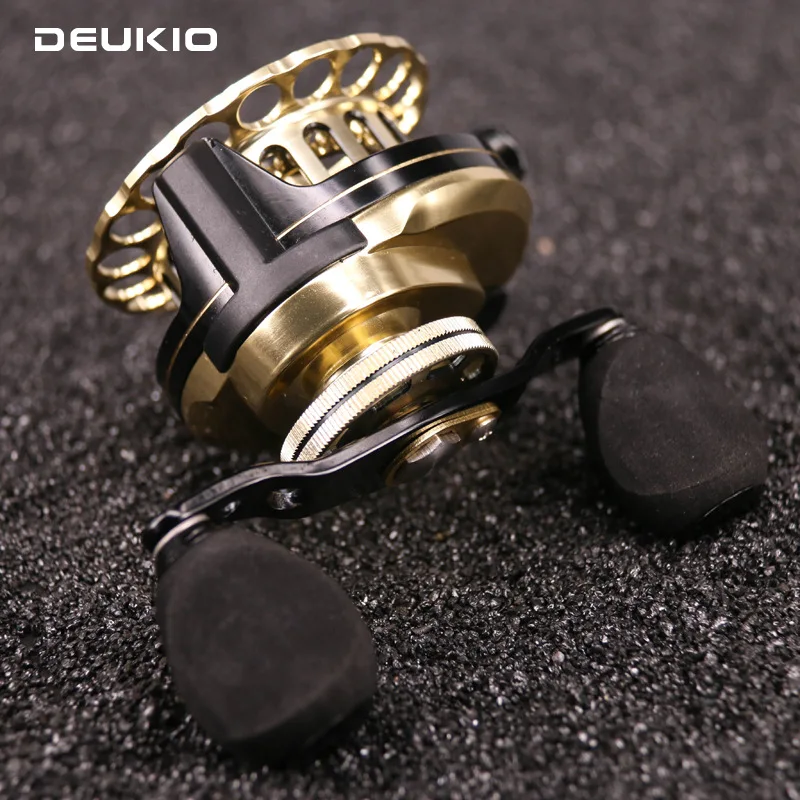 DEUKIO Рыболовная катушка 8BB 4 7: 1 черный морской лещ 65 колеса микро свинцовые бутик